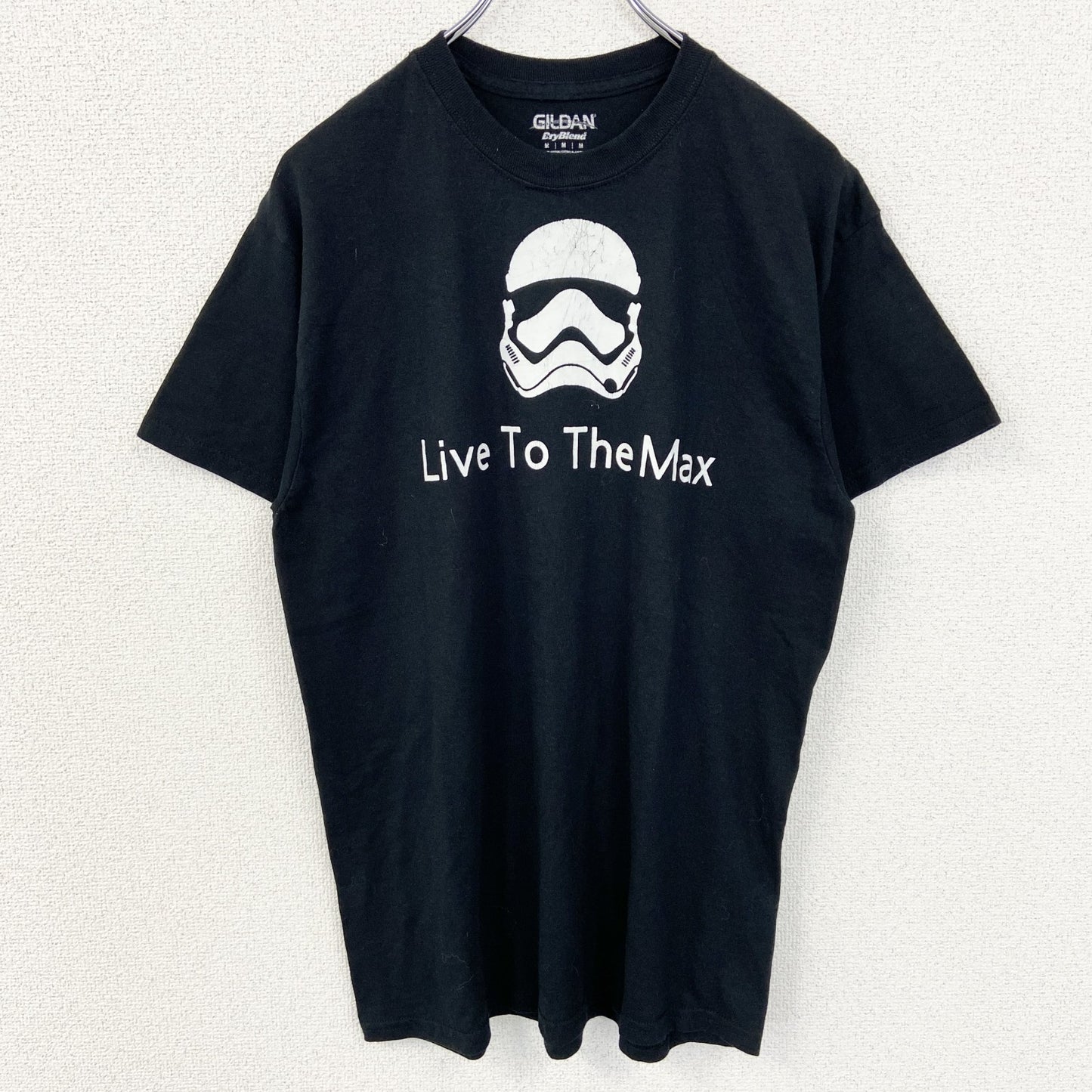 GILDAN　ギルダン　半袖プリントTシャツ　スターウォーズ　黒　ブラック　Mサイズ