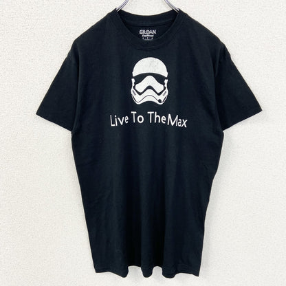 GILDAN　ギルダン　半袖プリントTシャツ　スターウォーズ　黒　ブラック　Mサイズ