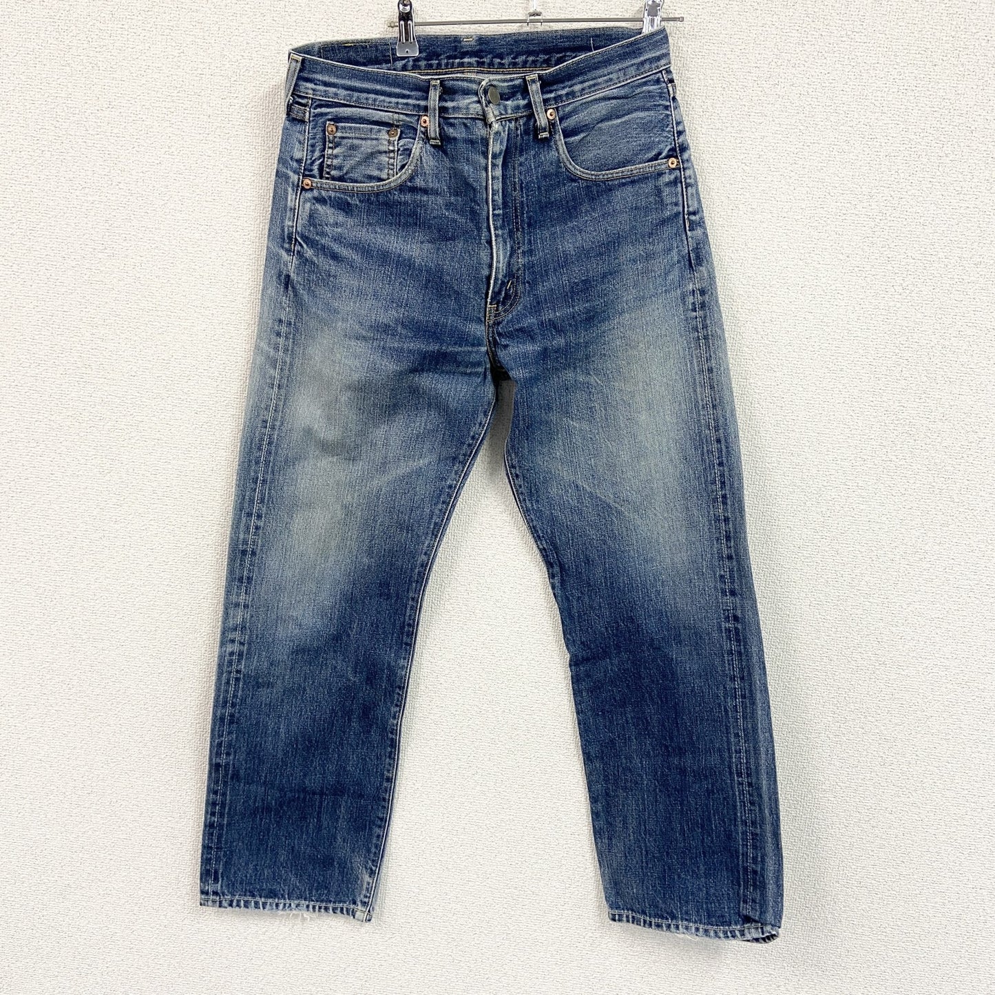 Levi's　リーバイス　502　デニムパンツ/ジーンズ　ジップフライ　縦落ち　インディゴ　W32サイズ