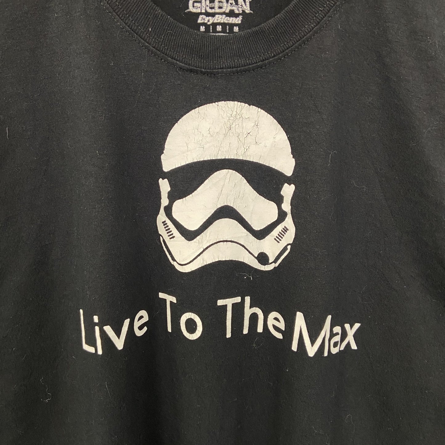 GILDAN　ギルダン　半袖プリントTシャツ　スターウォーズ　黒　ブラック　Mサイズ