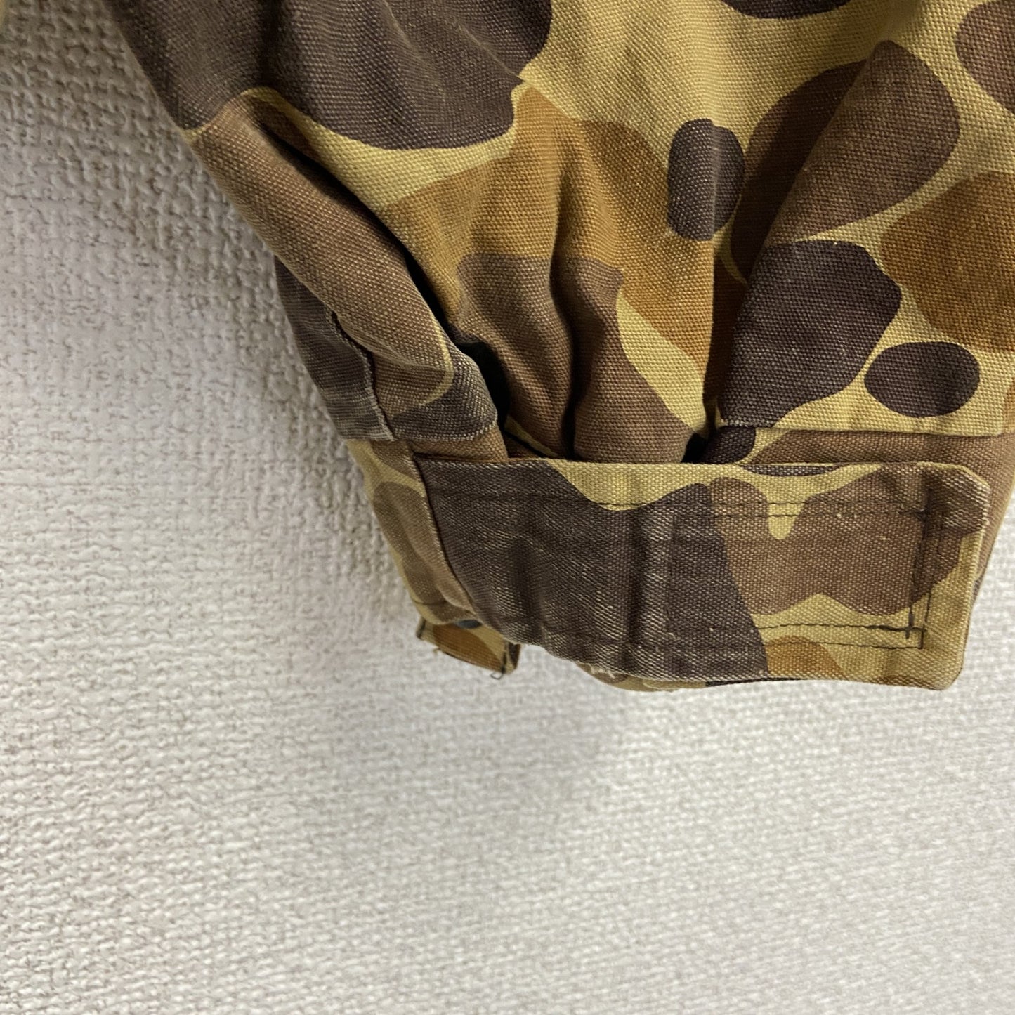 90s～　BUSHMASTER　マウンテンジャケット　フード付き　ヴィンテージ　カモフラージュ　迷彩　Lサイズ