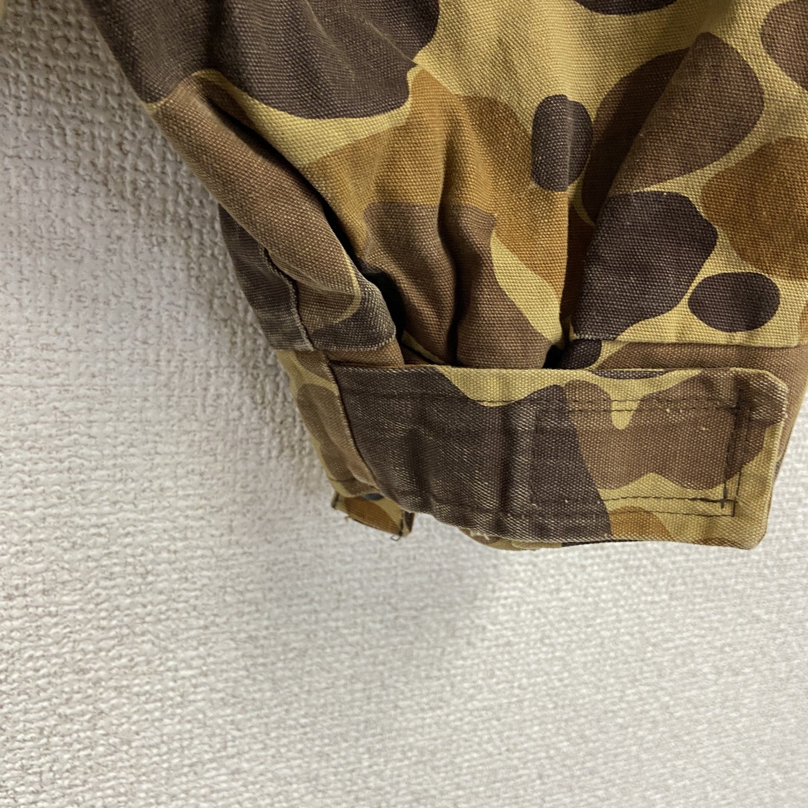 90s～　BUSHMASTER　マウンテンジャケット　フード付き　ヴィンテージ　カモフラージュ　迷彩　Lサイズ