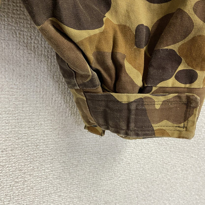 90s～　BUSHMASTER　マウンテンジャケット　フード付き　ヴィンテージ　カモフラージュ　迷彩　Lサイズ