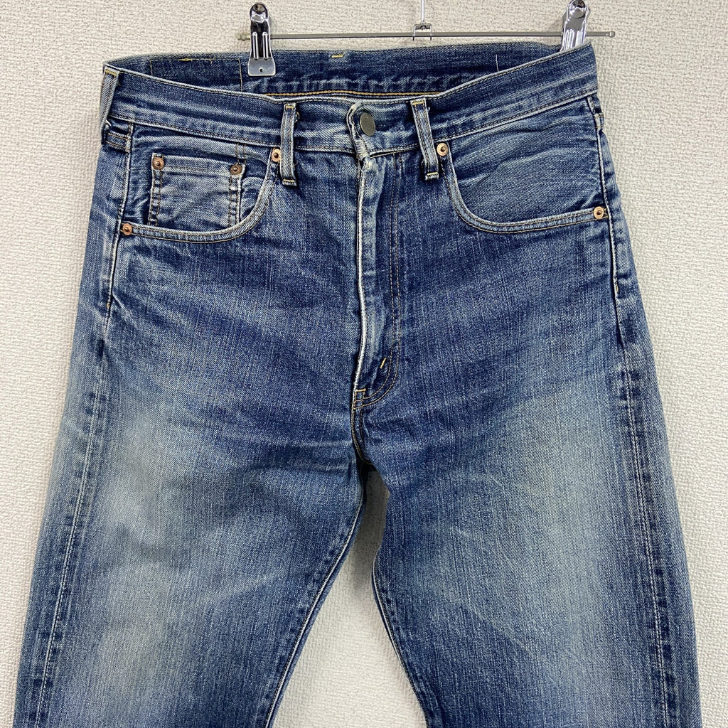 Levi's　リーバイス　502　デニムパンツ/ジーンズ　ジップフライ　縦落ち　インディゴ　W32サイズ