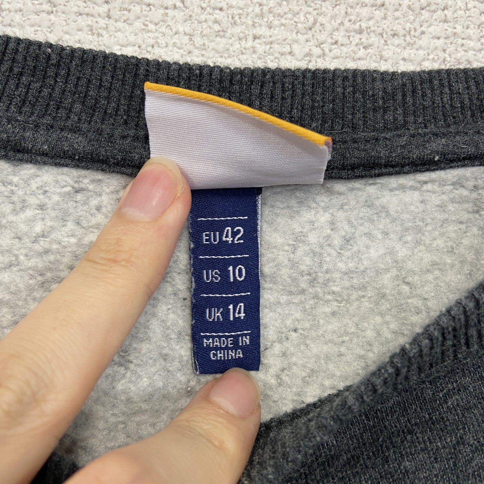 ellesse　エレッセ　スウェット/トレーナー　ダークグレー　42
