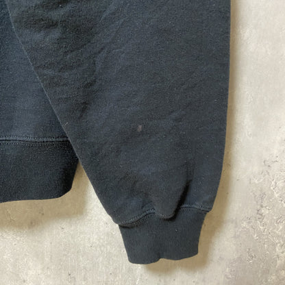 古着 used　PORT&COMPANY　長袖プリントパーカー　スウェット　FIFE HIGH SCHOOL　黒　Sサイズ