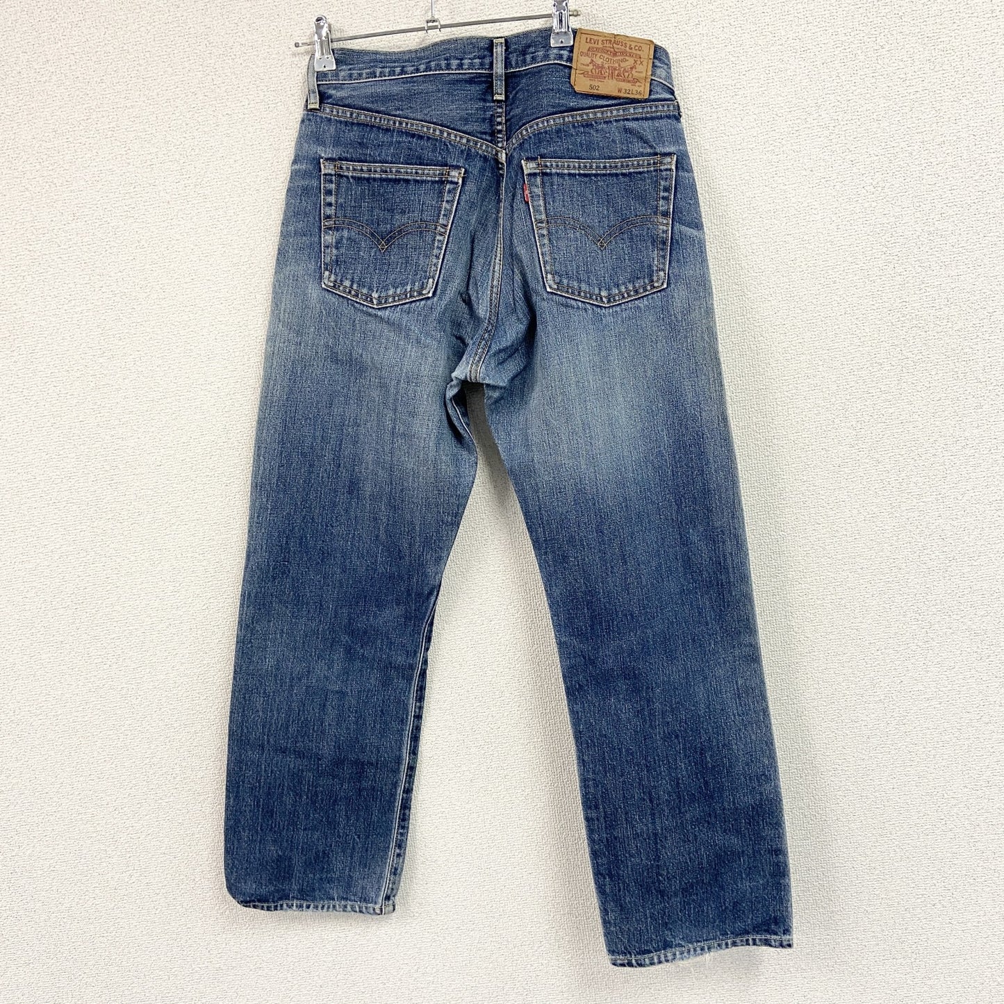 Levi's　リーバイス　502　デニムパンツ/ジーンズ　ジップフライ　縦落ち　インディゴ　W32サイズ