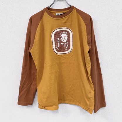 Bille ein Bit　長袖Tシャツ/ロンT　ユーロ　オレンジ　L/XLサイズ