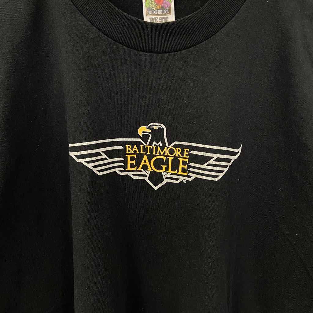 古着 used　FRUIT OF THE LOOM フルーツオブザルーム　半袖プリントTシャツ　BALTIMORE EAGLE　
