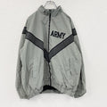 00s　U.S.ARMY　IPFU　トレーニングジャケット　フルジップジャケット　ミリタリー　ヴィンテージ　カーキ　Mサイズ