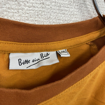 Bille ein Bit　長袖Tシャツ/ロンT　ユーロ　オレンジ　L/XLサイズ