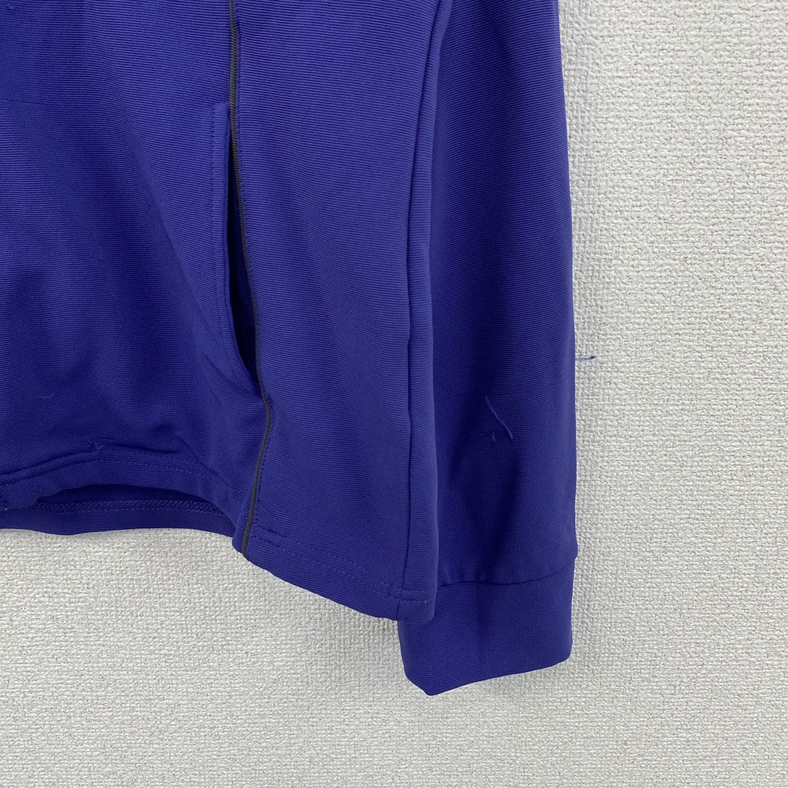 Kappa　カッパ　トラックジャケット/ジャージ　刺繡ロゴ　紫　パープル　2XLサイズ　