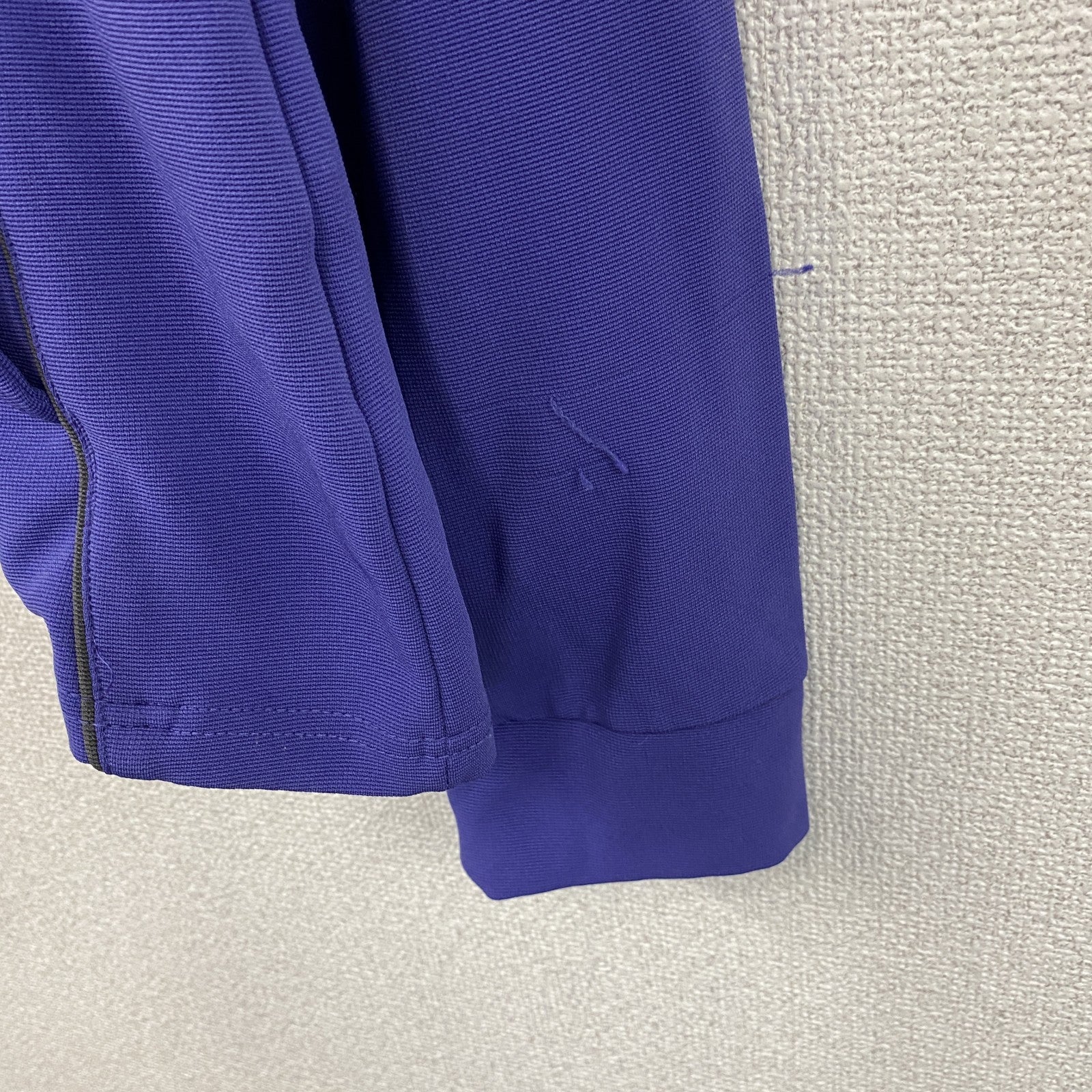 Kappa　カッパ　トラックジャケット/ジャージ　刺繡ロゴ　紫　パープル　2XLサイズ　