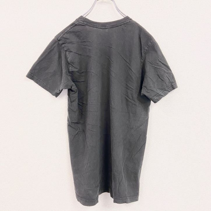 TULTEX　タルテックス　半袖プリントTシャツ　黒　ブラック　Mサイズ