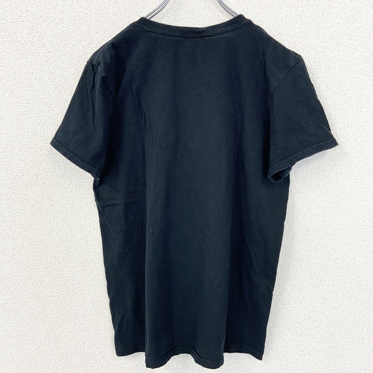 古着 used　MTV Daria ダリア　半袖ビックプリントTシャツ　レトロデザイン　クルーネック　黒　ブラック　Mサイズ