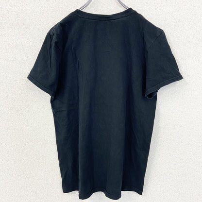 古着 used　MTV Daria ダリア　半袖ビックプリントTシャツ　レトロデザイン　クルーネック　黒　ブラック　Mサイズ