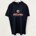 古着 used　NEXT LEVEL　半袖プリントTシャツ　SPORTS AND FAMILY　クルーネック　ブラック　Mサイズ