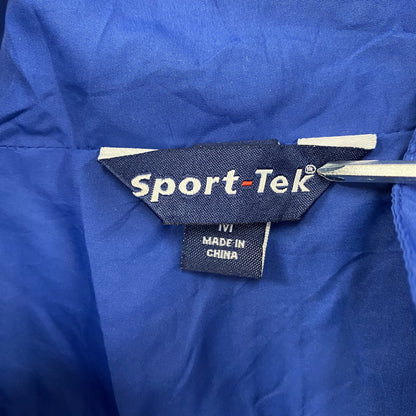 Sport-Tek　フルジップジャケット　ウィンドブレーカー　青　ブルー　Mサイズ