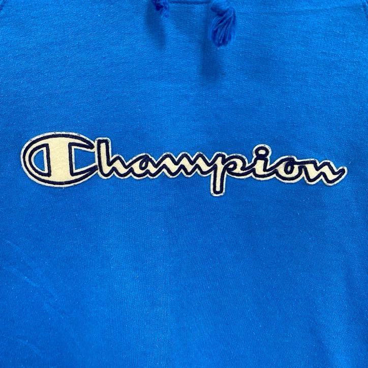 Champion　チャンピオン　スウェットパーカー/フーディー　水色　スカイブルー　XLサイズ