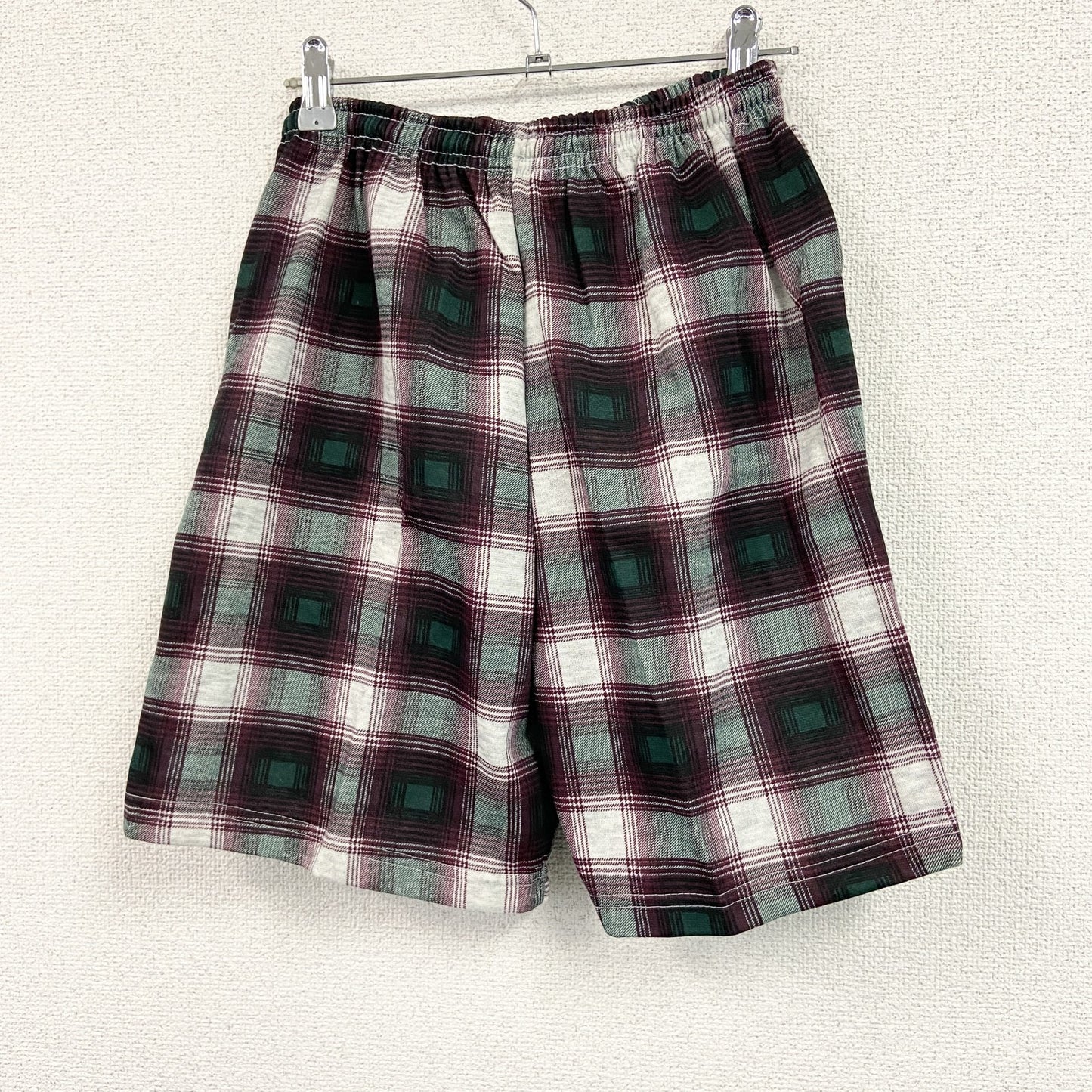 stussy　ステューシー　ハーフパンツ/ショートパンツ　チェック柄　総柄　マルチカラー　Mサイズ