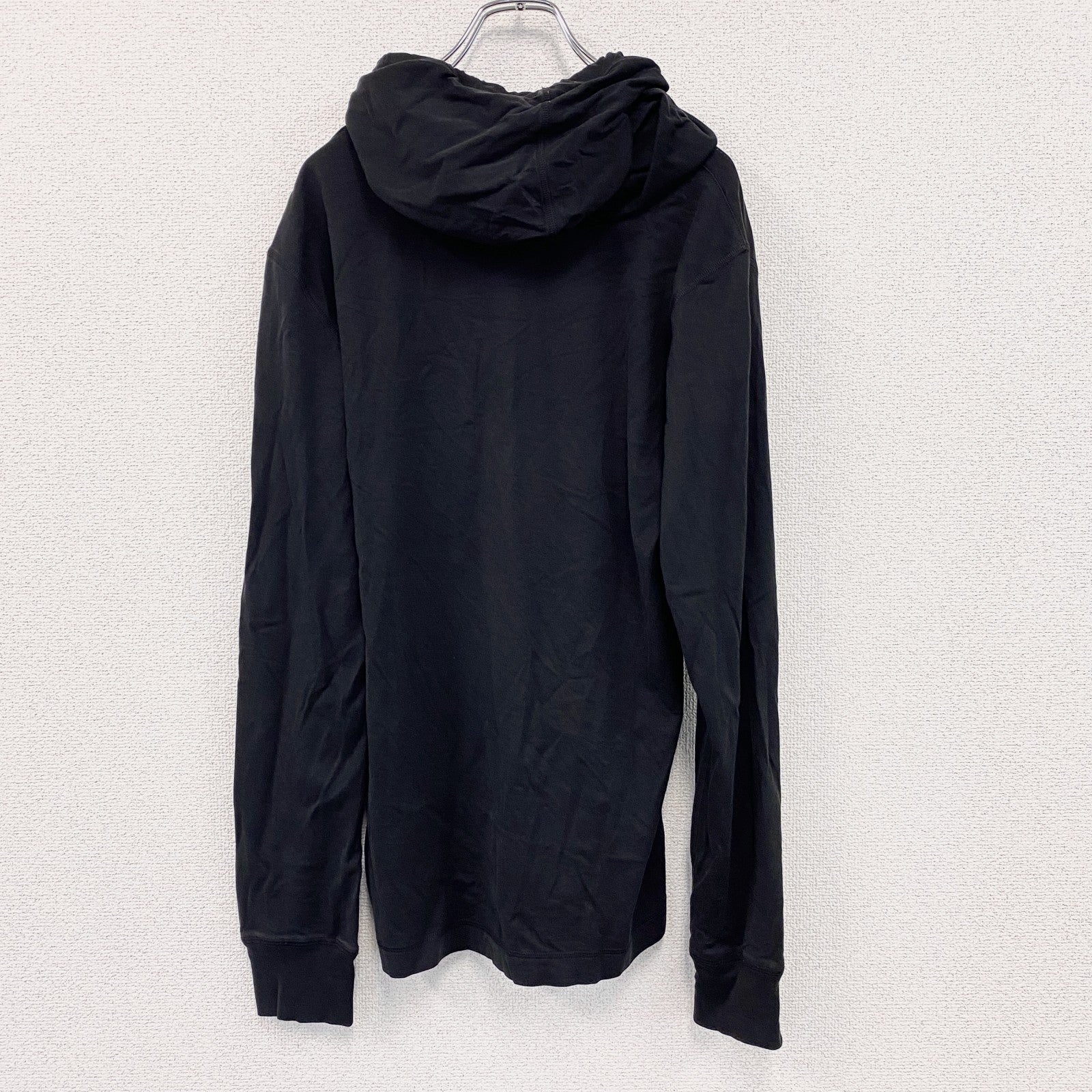 DOLCE＆GABBANA　ドルチェ＆ガッパーナ　スウェットパーカー/フーディー　黒　ブラック　48