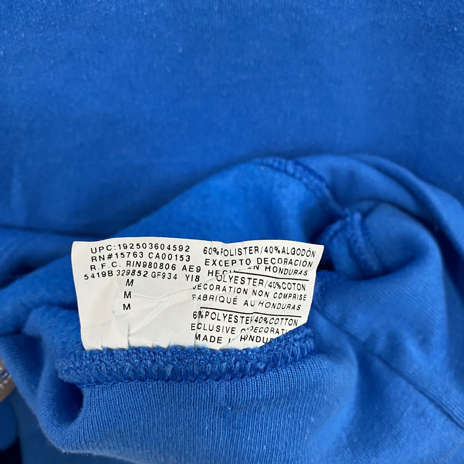 Champion　チャンピオン　スウェットパーカー/フーディー　水色　スカイブルー　XLサイズ