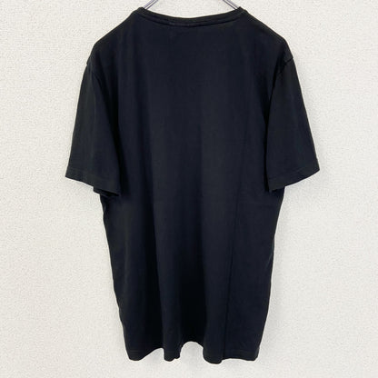 古着 used　MINI ミニクーパー　半袖ロゴデザインTシャツ　クルーネック　シンプルデザイン　黒　ブラック　Lサイズ