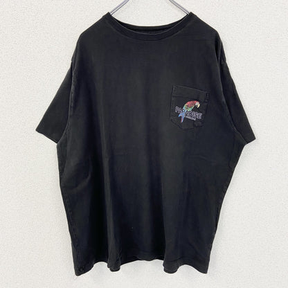 古着 used　GEORGE　半袖バックプリントポケットTシャツ　ROAD TO PARADISE　ビックシルエット　XXLサイズ