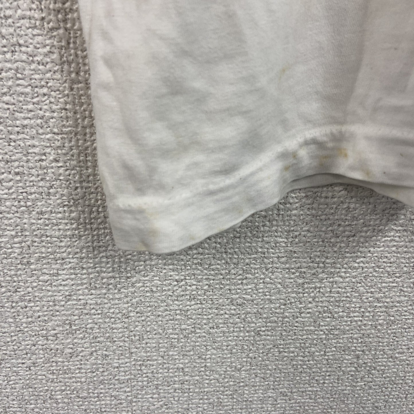 TRAMPIO　トランピオ　半袖プリントＴシャツ　シングルステッチ　白　ホワイト