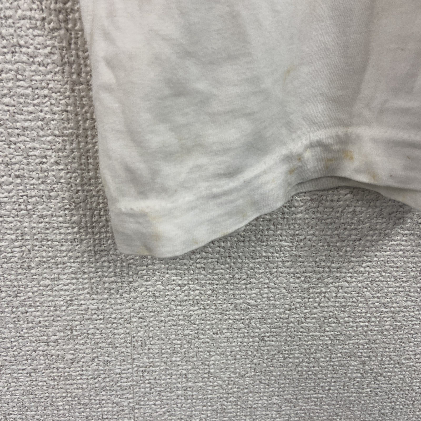 TRAMPIO　トランピオ　半袖プリントＴシャツ　シングルステッチ　白　ホワイト