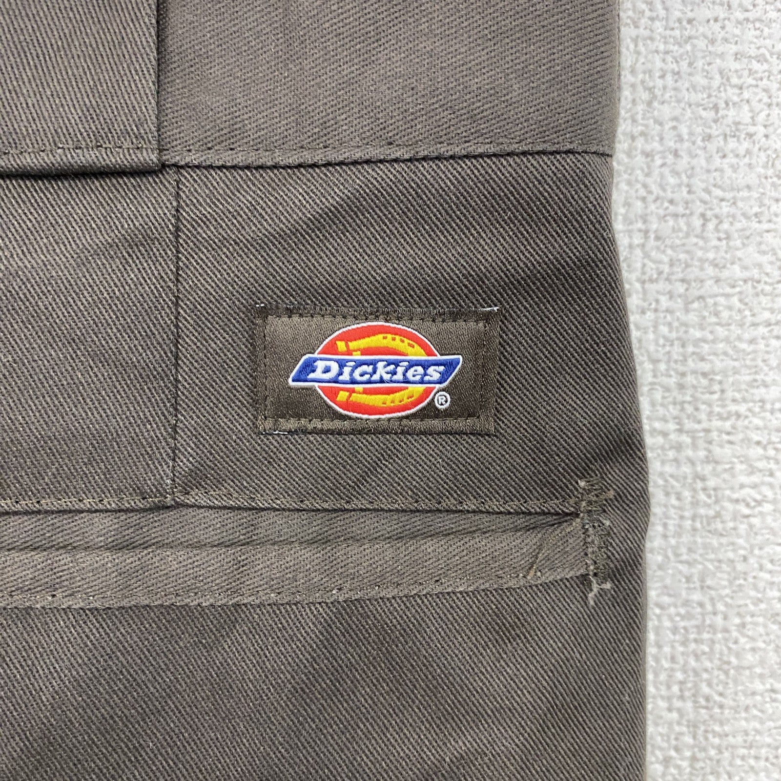 Dickies　ディッキーズ　874　ワークパンツ/チノパンツ　ジップフライ　茶色　ブラウン