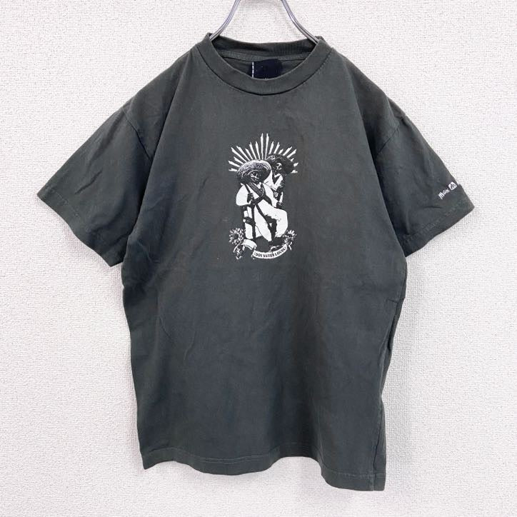 matix　半袖プリントTシャツ　灰色　グレー　Sサイズ