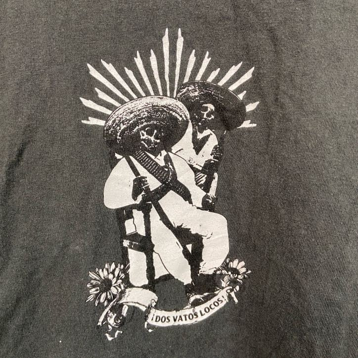 matix　半袖プリントTシャツ　灰色　グレー　Sサイズ