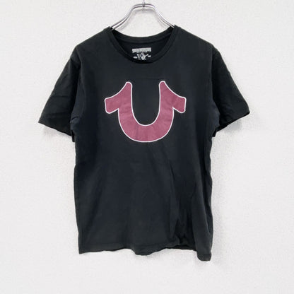 TRUE RELIGION　半袖プリントTシャツ　黒　ブラック　Mサイズ