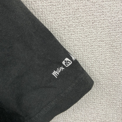 matix　半袖プリントTシャツ　灰色　グレー　Sサイズ