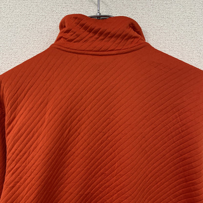 adidas　アディダス　climalite　トラックジャケット/ジャージ　パフォーマンスロゴ　オレンジ　2XOサイズ　