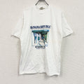 BANANA REPUBLIC　バナナリパブリック　半袖プリントＴシャツ　シングルステッチ　白　ホワイト　Mサイズ