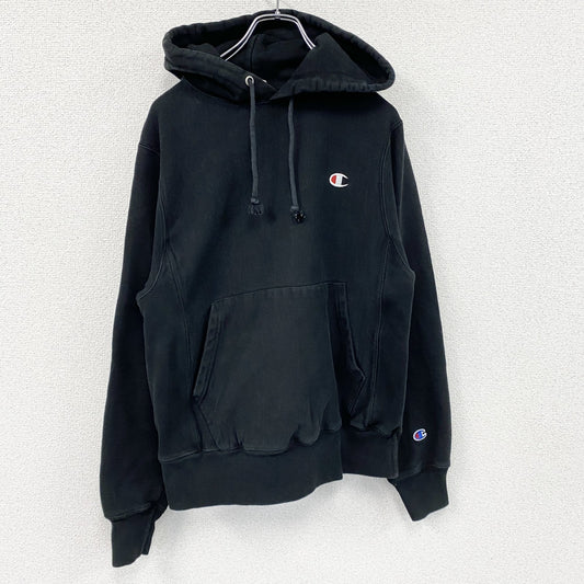 Champion　チャンピオン　リバースウィーブ　スウェットパーカー/フーディー　ヘビーウエイト　現行　黒　ブラック　Sサイズ
