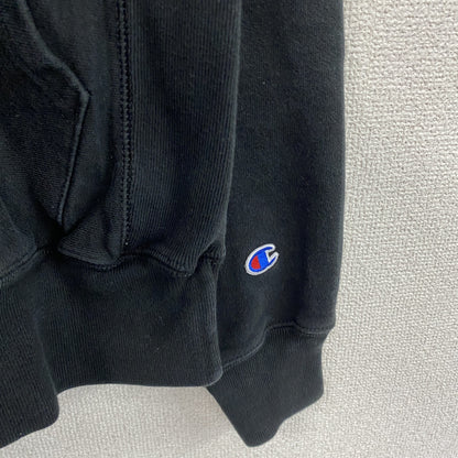 Champion　チャンピオン　リバースウィーブ　スウェットパーカー/フーディー　ヘビーウエイト　現行　黒　ブラック　Sサイズ