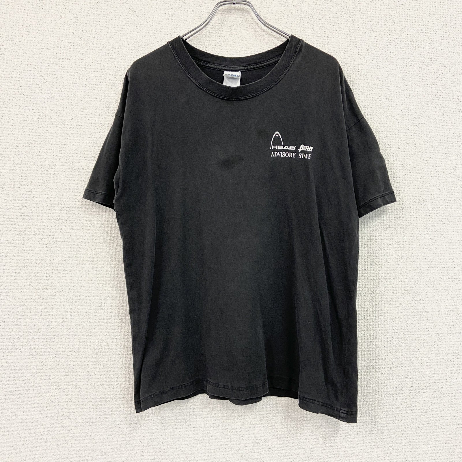 GILDAN　ギルダン　半袖プリントＴシャツ　黒　ブラック　XLサイズ