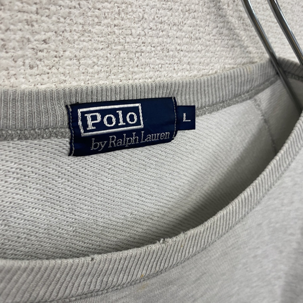 Polo by Ralph Lauren　ポロバイラルフローレン　スウェット/トレーナー　グレー　Lサイズ