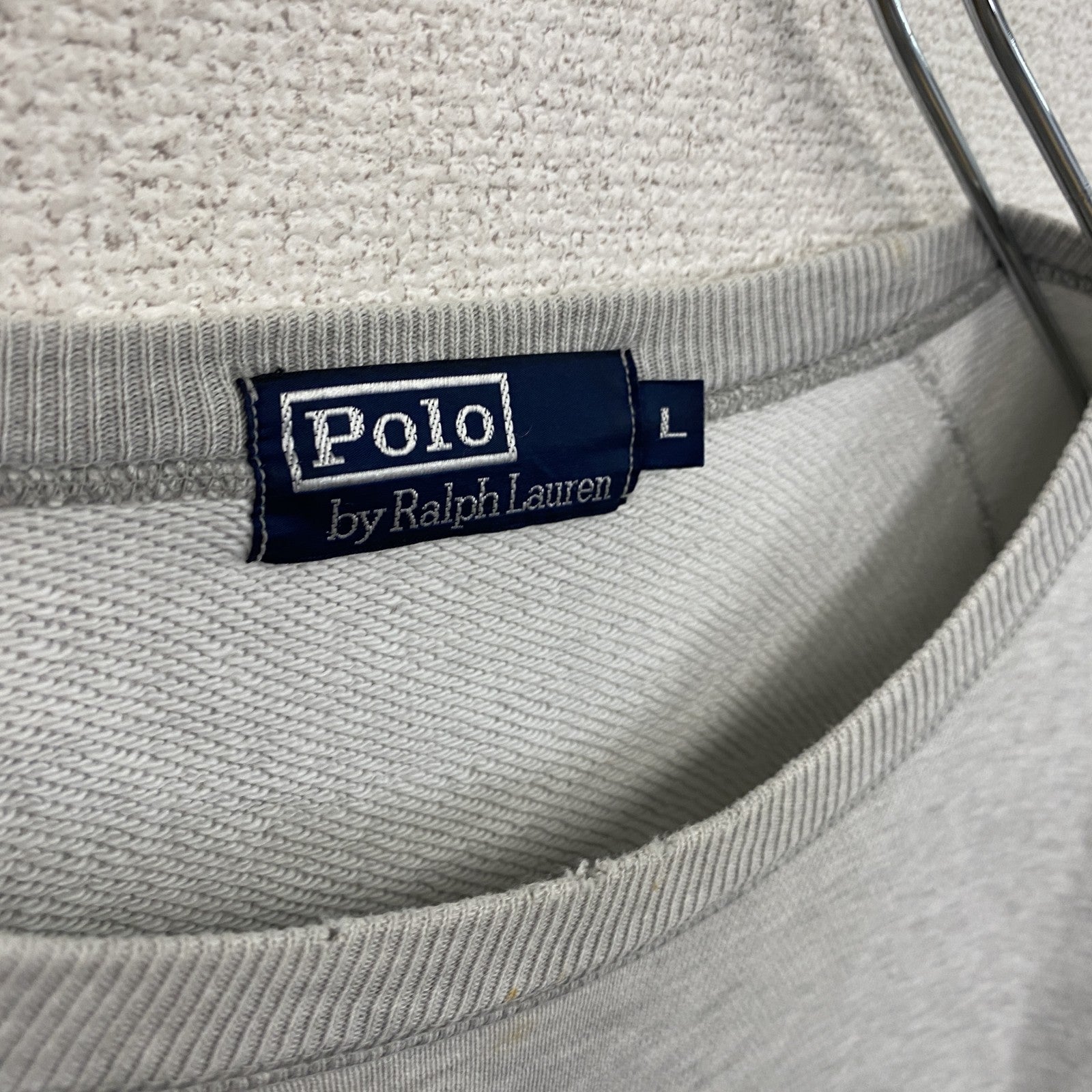 Polo by Ralph Lauren　ポロバイラルフローレン　スウェット/トレーナー　グレー　Lサイズ