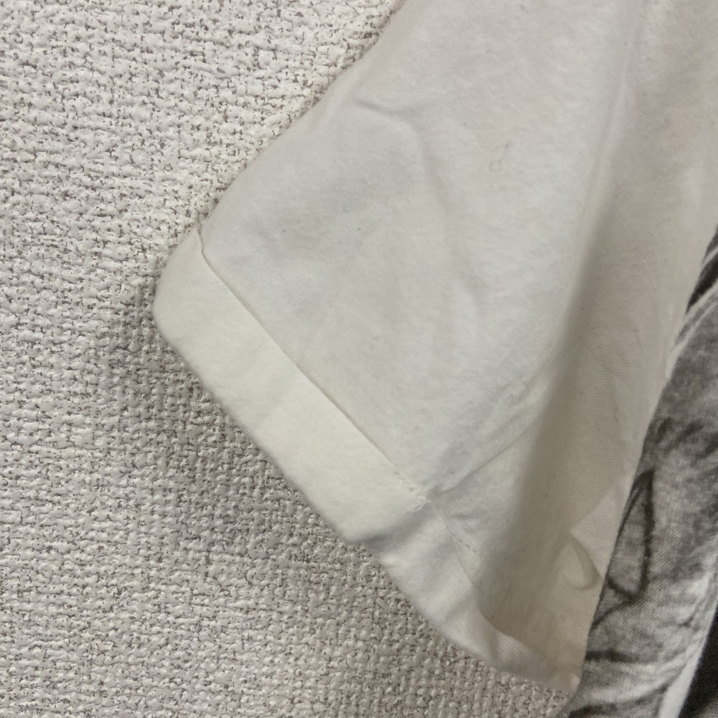 NO:1 FAN　半袖音楽プリントTシャツ　ジャスティンビーバー　白　ホワイト　6-8サイズ