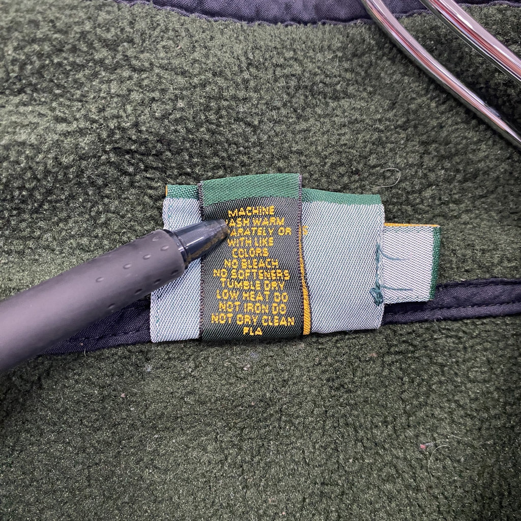 Cabela’ｓ　カベラス　ハーフボタンフリースプルオーバー　グリーン　XLサイズ