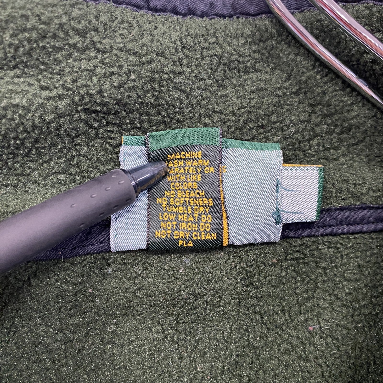 Cabela’ｓ　カベラス　ハーフボタンフリースプルオーバー　グリーン　XLサイズ