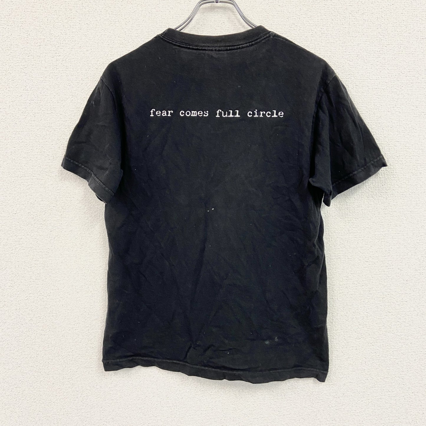 ALSTYLE　アルスタイル　半袖ムービープリントＴシャツ　ザ・リング 2　ホラー映画　黒　ブラック　Sサイズ　古着