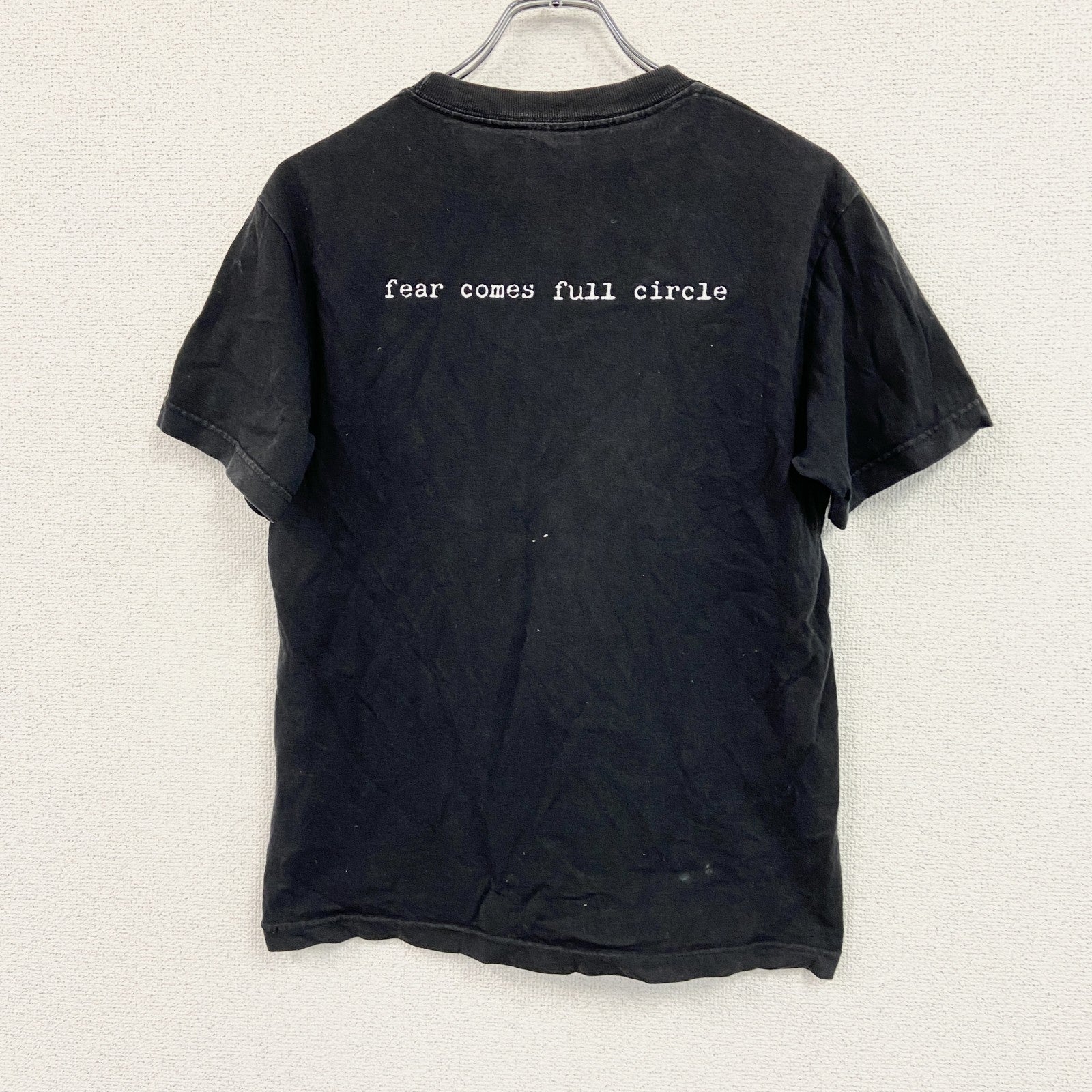 ALSTYLE　アルスタイル　半袖ムービープリントＴシャツ　ザ・リング 2　ホラー映画　黒　ブラック　Sサイズ　古着