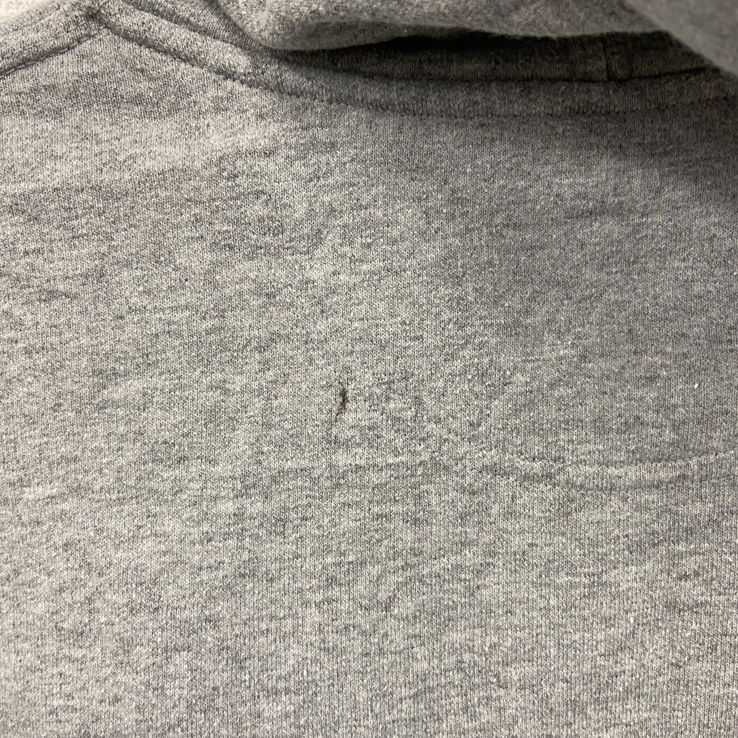 champion　チャンピオン　スウェットパーカー/フーディー　チェック柄　デカロゴ　現行　灰色　グレー　Lサイズ