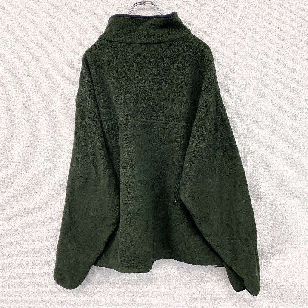 Cabela’ｓ　カベラス　ハーフボタンフリースプルオーバー　グリーン　XLサイズ