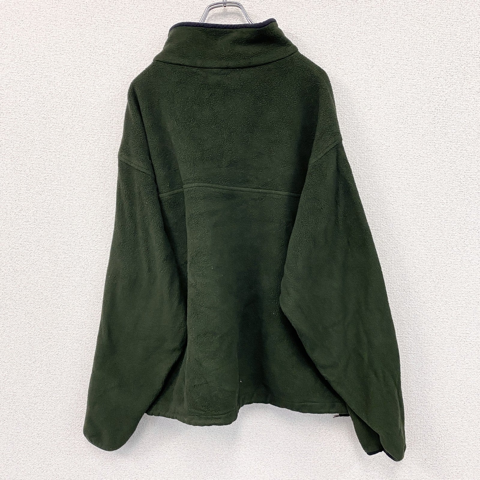 Cabela’ｓ　カベラス　ハーフボタンフリースプルオーバー　グリーン　XLサイズ